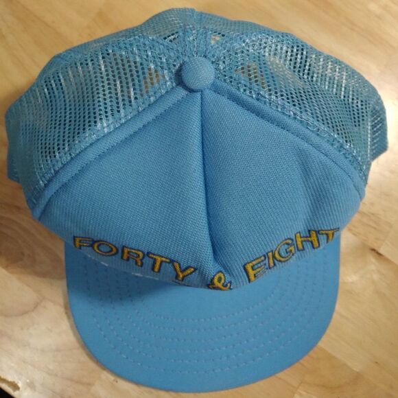 Deadstock Vintage Forty & Eight Club Trucker Snap Back Hat - Picture 4 of 6